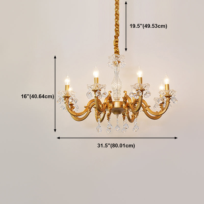 Traditional Unique Chandelier Lights Crystal Chandelier Lighting Fixtures
