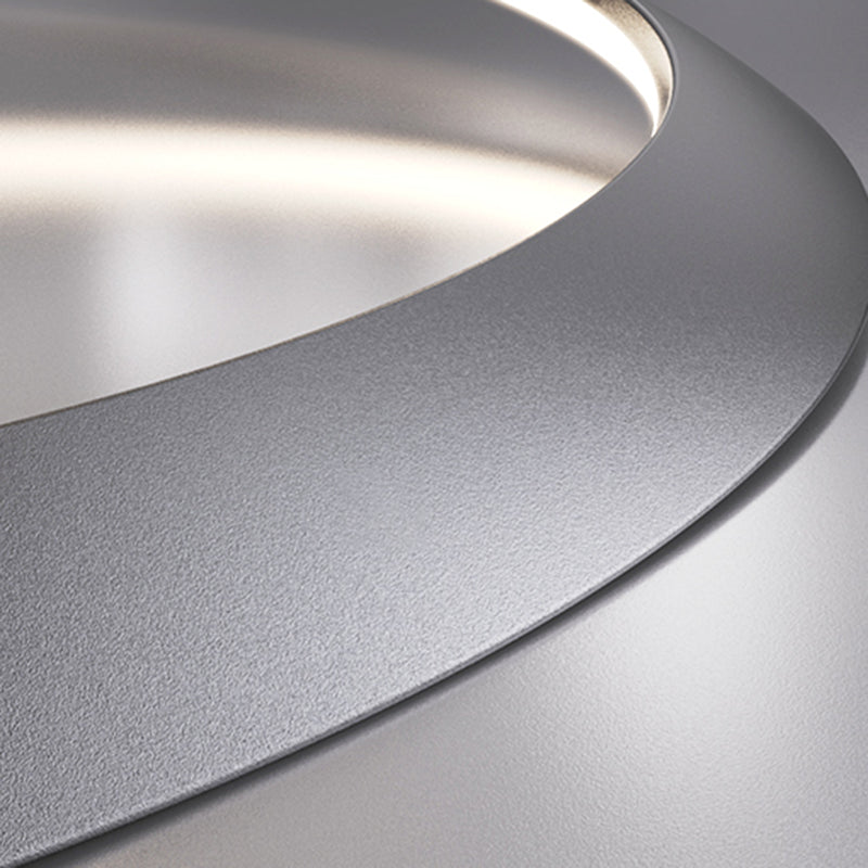 Twisted Shade Metal Chandelier Light Modern 1-Light Chandelier Lighting Fixture