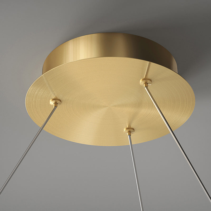 Twisting Shade Metal Chandelier Lights Modern 2- Light Chandelier Lighting Fixtures