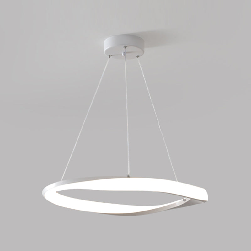 Single Tier Shade Metal Chandelier Light Modern 1- Light Chandelier Lighting Fixture