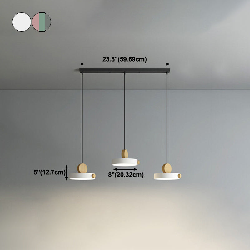 Nordic Style Pendant Ceiling Light Metal Dining Room Hanging Light Fixture