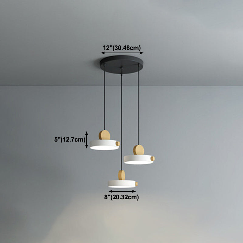 Noordse stijl hanglamp plafondlicht metalen eetkamer hangende verlichte armatuur