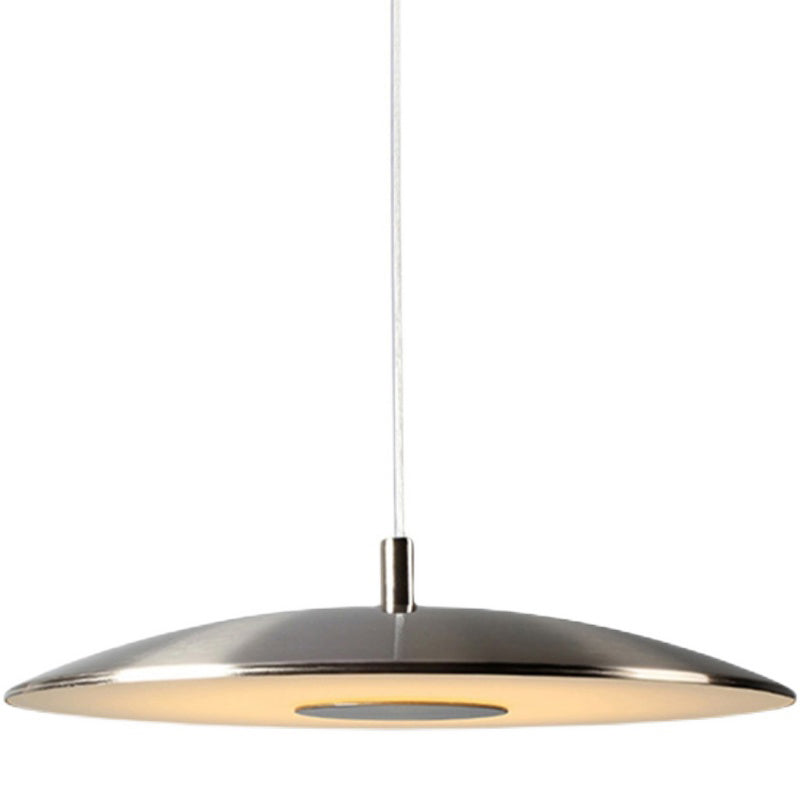 Disc Metal LED Hanging Pendant Light Minimalist Style Ceiling Pendant Light