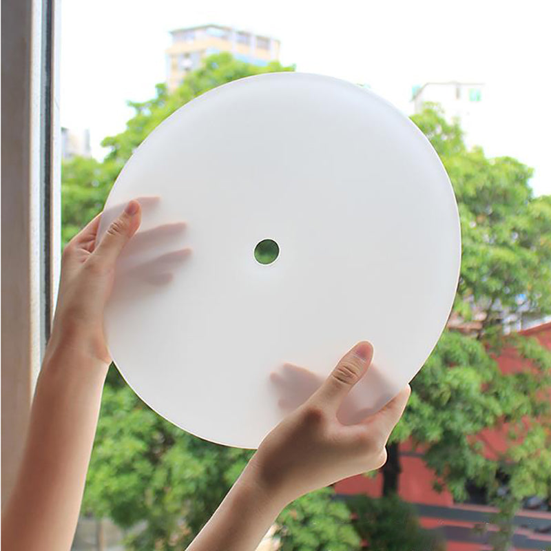 Disc Metal LED Hanging Pendant Light Minimalist Style Ceiling Pendant Light