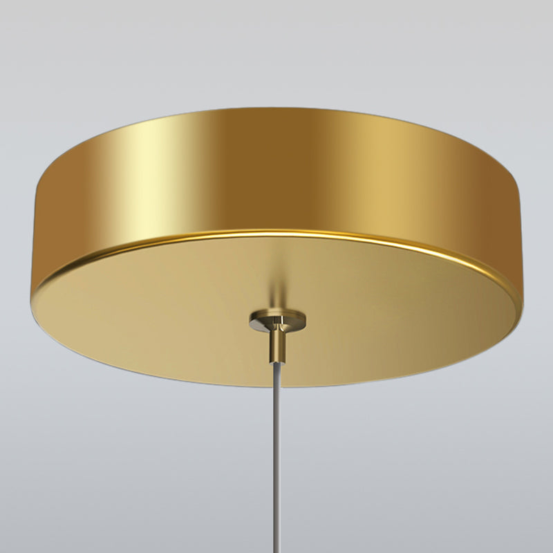 Butterfly Shape Metal Hanging Light Modern Style Multi Lights Cluster Pendant in Gold