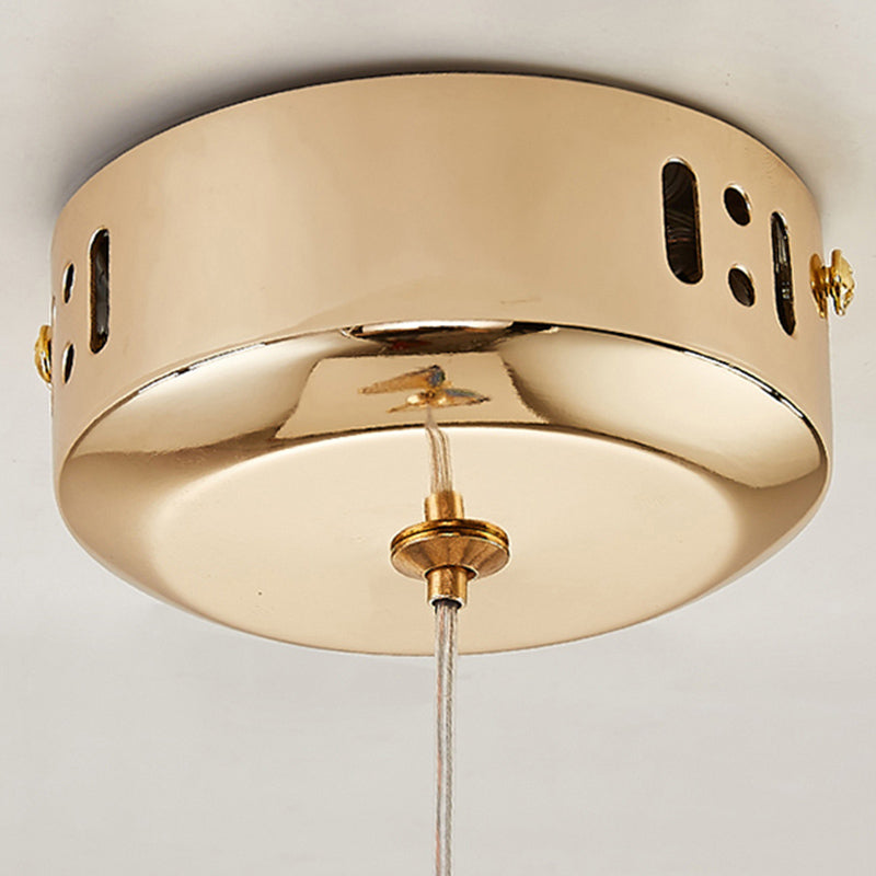 Butterfly Shape Metal Hanging Light Modern Style Multi Lights Cluster Pendant