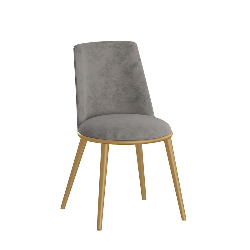 1/3/5 Pieces Dining Set Black-gold Base and White Top Table Glam Style Kitchen Set