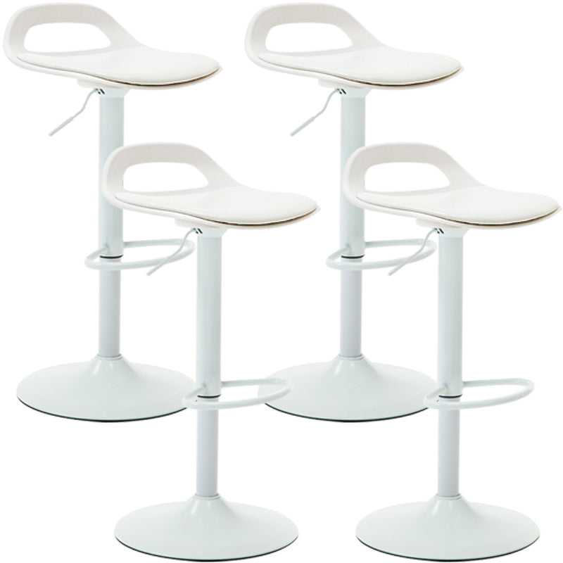 Industrial Style Bar Chair with Swivel Adjustable Height Metal Leg for Counter Bar