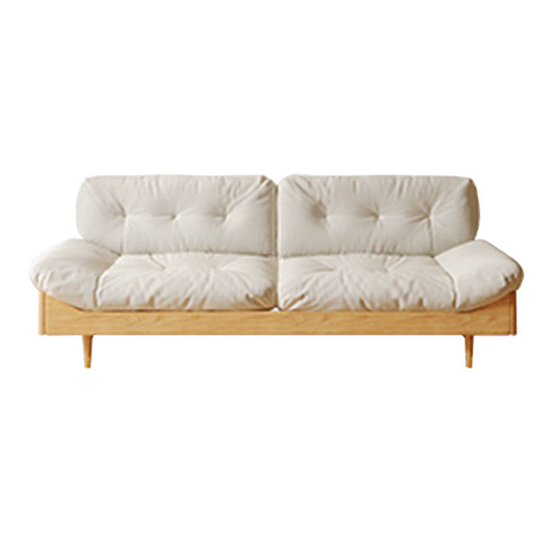 Armloses Sofa loser Rücken 35 "W Tufted Modern Sofa für Wohnzimmer