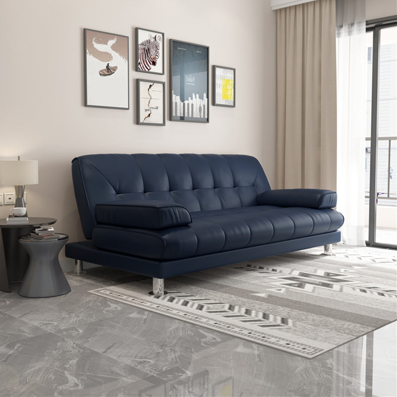 Divano convertibile convertibile con la spalla trapuntata contemporanea per l'appartamento