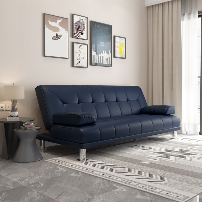 Divano convertibile convertibile con la spalla trapuntata contemporanea per l'appartamento