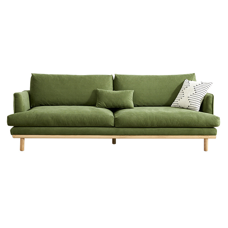 Eingezogener Arm Lose Rückensofa 35 "W Velvet -Sofa für Wohnzimmer
