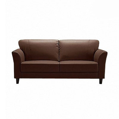 Modern Flared Arm Sofa Standard Wood Legs Sofa for Living Room