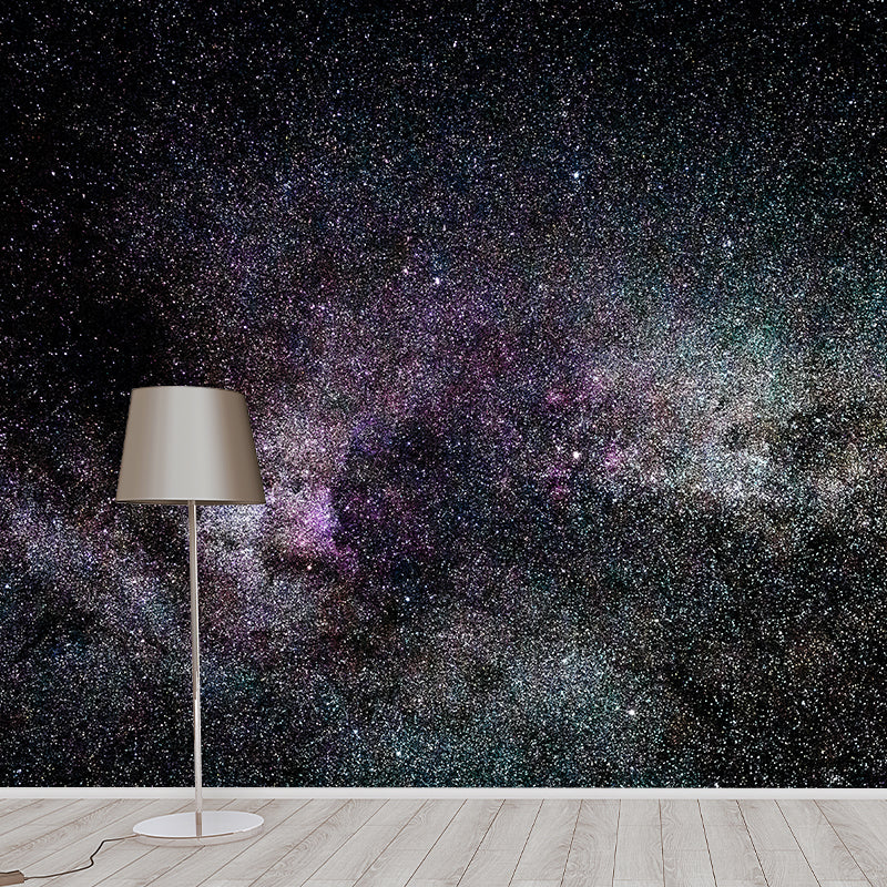 Environmental Photography Mural Wallpaper Starry Sky Indoor Wall Mural