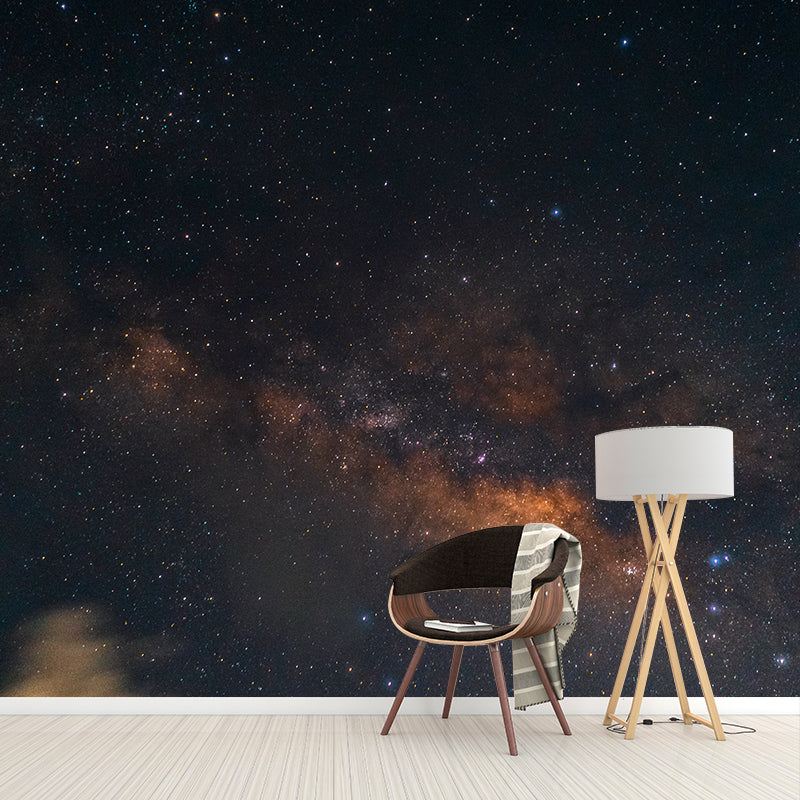 Environmental Photography Mural Wallpaper Starry Sky Indoor Wall Mural