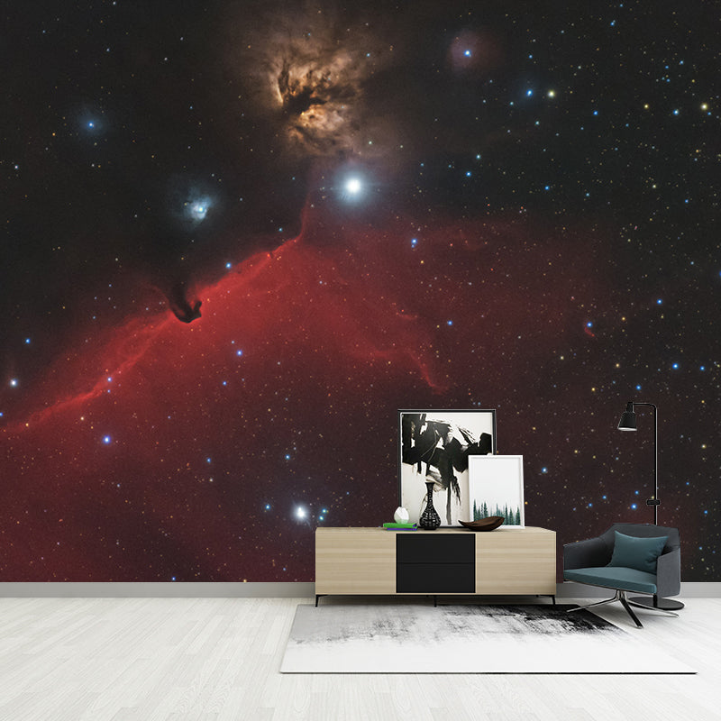 Environmental Photography Mural Wallpaper Starry Sky Indoor Wall Mural