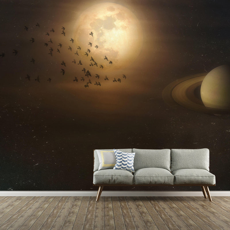 Universe Photography Stain Resistant Wallpaper Living Room Wall Mural