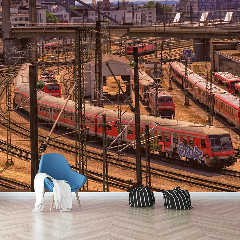 Wallpaper Vehicle Environment Friendly Mural Photography Bedroom Wall Mural