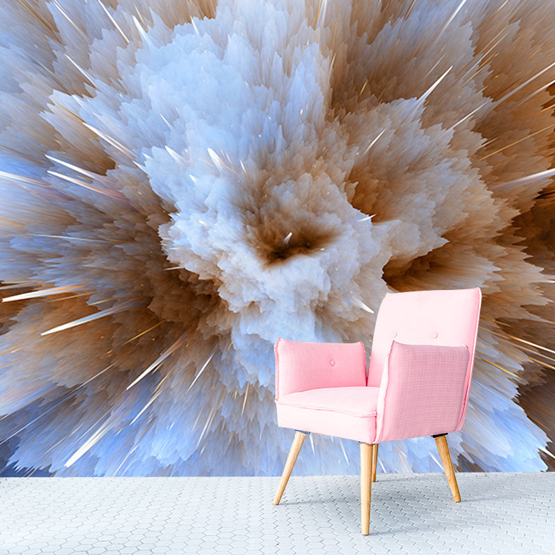 Washable Stain Resistant Mural Wallpaper Abstract Style Indoor Wall Mural