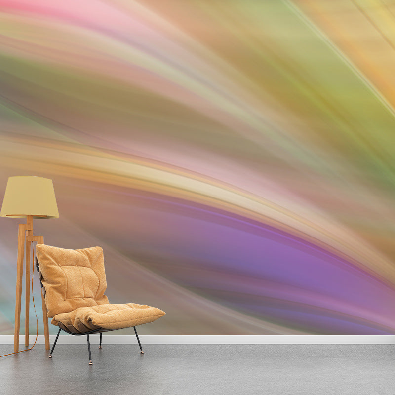 Environment Friendly Resistant Mural Wallpaper Abstract Style Living Room Wall Mural