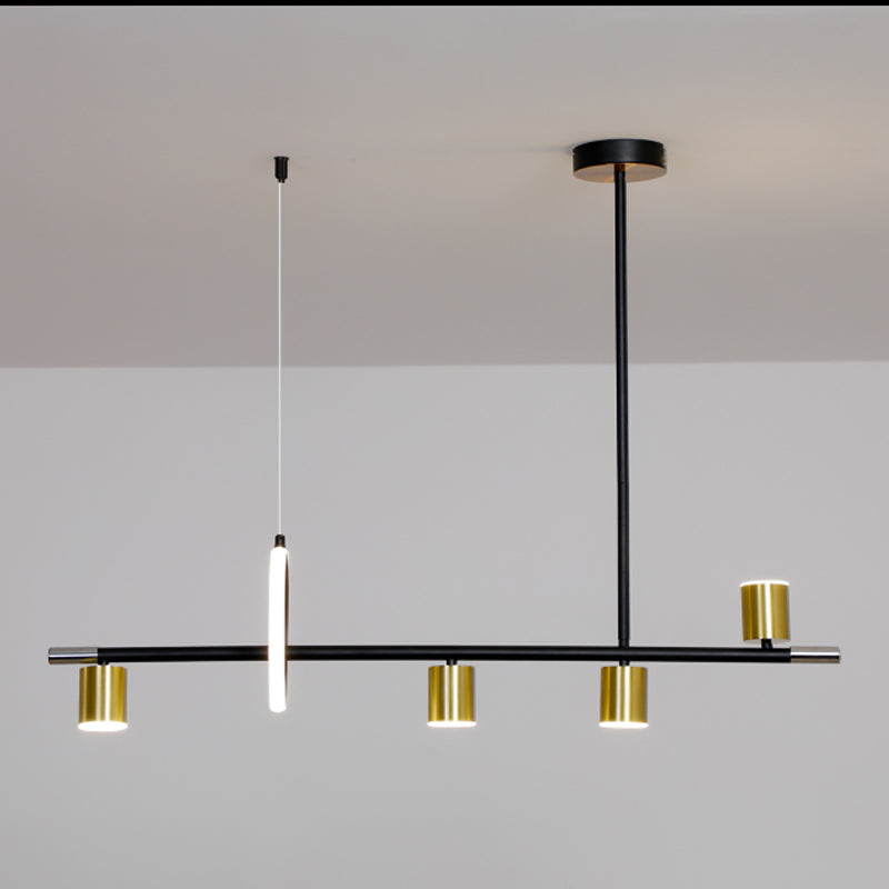 Pendants contemporains Géométrie îles Lights Metal pour îlot de cuisine