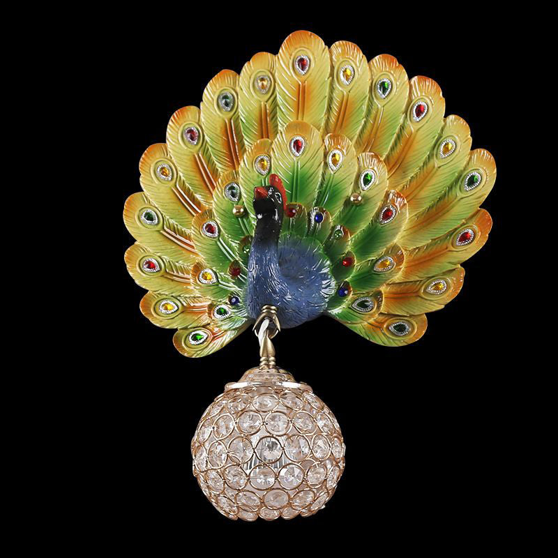 Moderner Stil Ball -Leuchten -Leuchten Metall 1 Lichtwandmontierte Beleuchtung