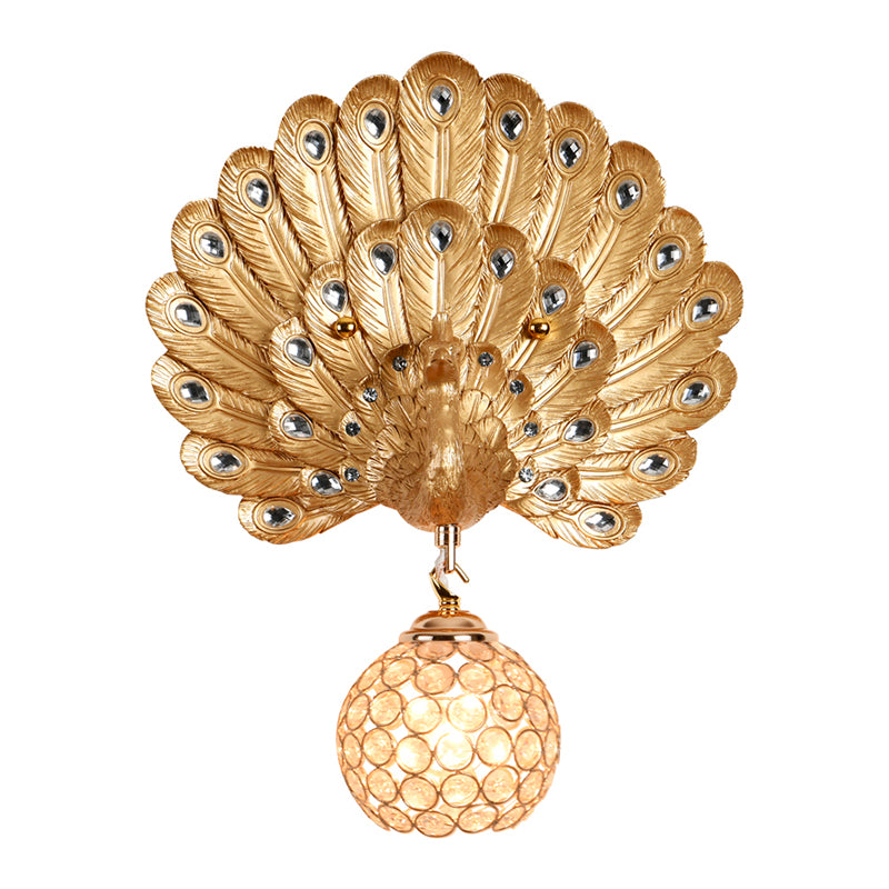 Moderner Stil Ball -Leuchten -Leuchten Metall 1 Lichtwandmontierte Beleuchtung