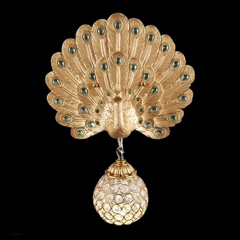 Moderner Stil Ball -Leuchten -Leuchten Metall 1 Lichtwandmontierte Beleuchtung