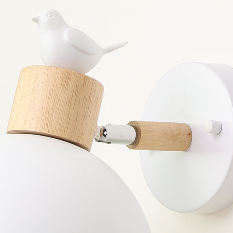 1-licht wandkandelaar Moderne macaron-stijl metalen wandverlichting voor eetkamer