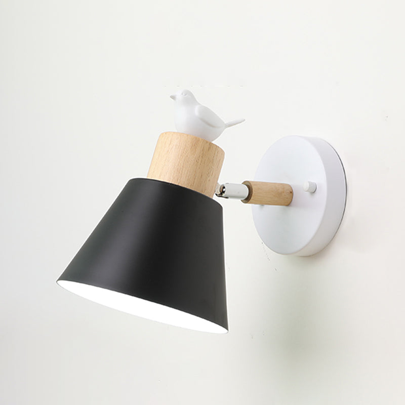 1-licht wandkandelaar Moderne macaron-stijl metalen wandverlichting voor eetkamer