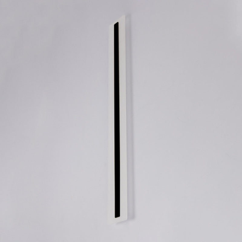 Linear Shape Wall Lighting Modern Style Metal 1 Light Sconce Lamp for Outdoor