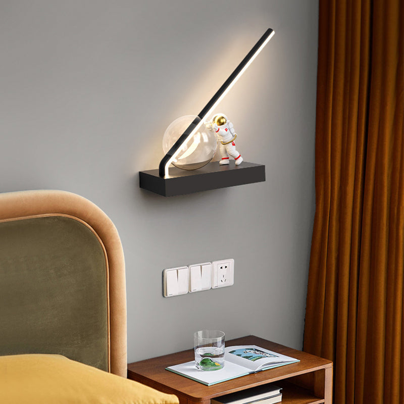 Prontofondo per bambini Sconcetto Creative Astronauta LED Monte Montaggio Luce