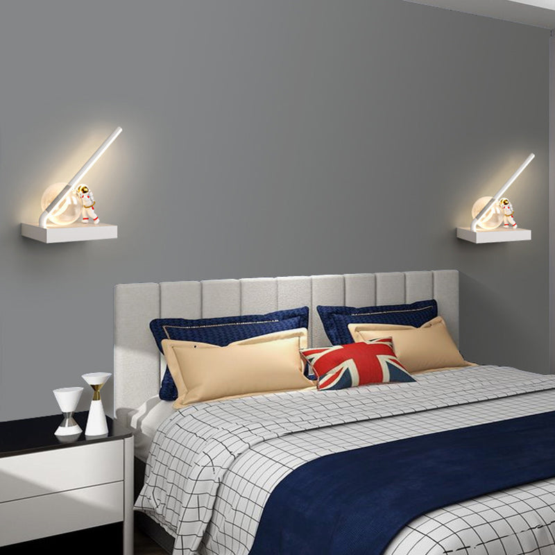 Prontofondo per bambini Sconcetto Creative Astronauta LED Monte Montaggio Luce