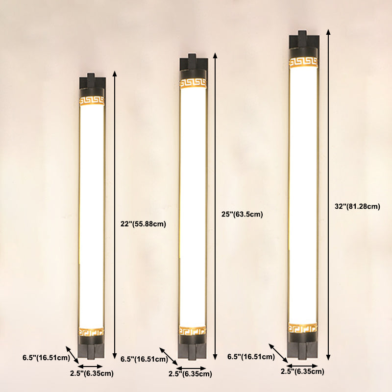 Lineare Schatten Metallwandbeleuchtung moderne 1-Lichtspiegel-Wandhalterung Leuchte