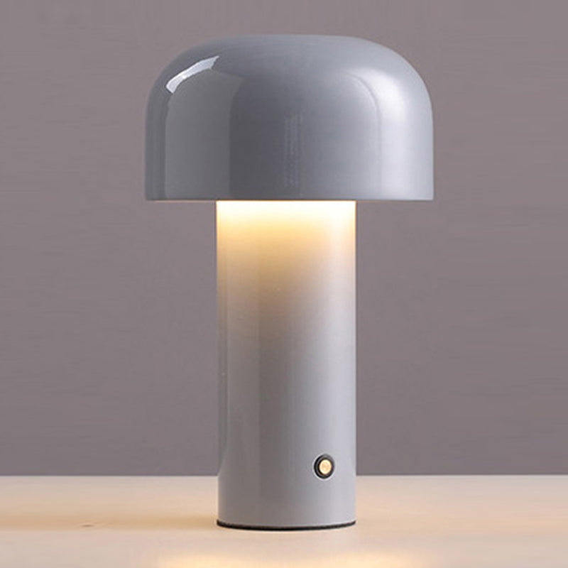 Metal Mushroom Night Table Lamp Minimalist-Style LED Table Light