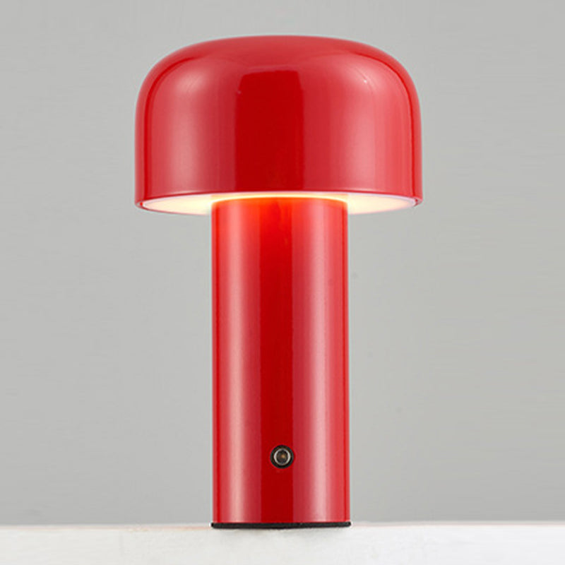 Metal Mushroom Night Table Lamp Minimalist-Style LED Table Light