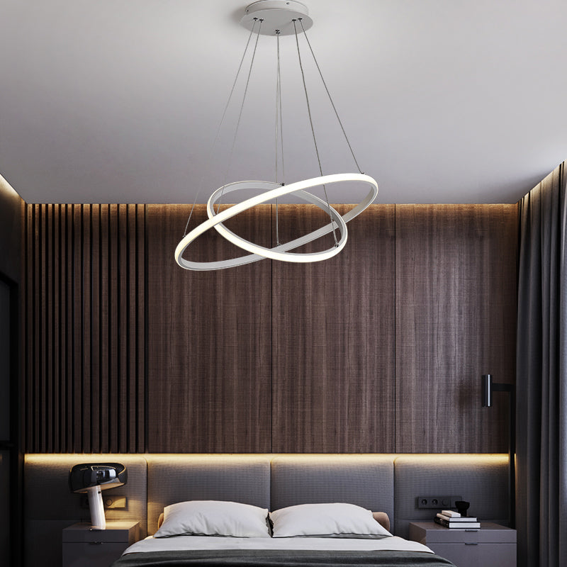 Contemporary Chandelier Lighting Fixture Multi-tier Chandelier Pendant Light for Bedroom
