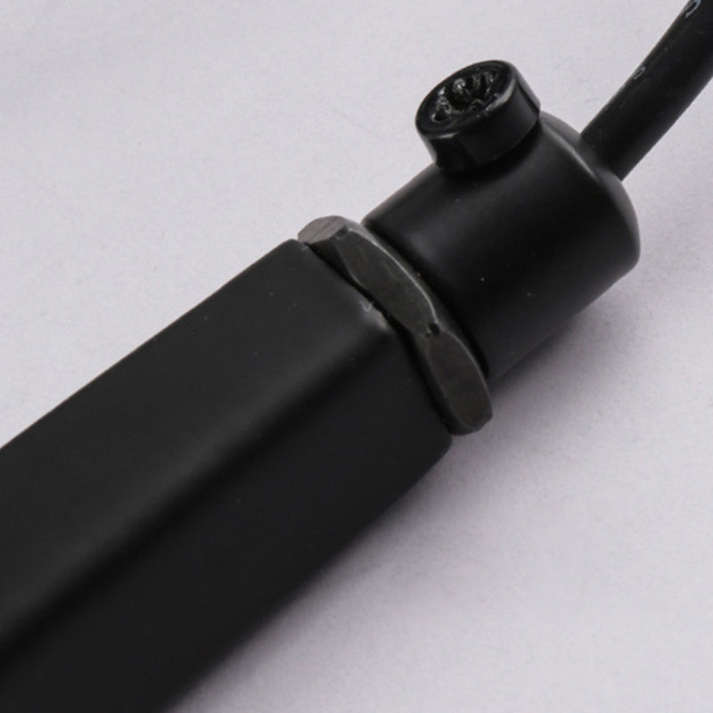 Geometry Shape Metal Hanging Lights Modern Style Hanging Light Fixtures in Black