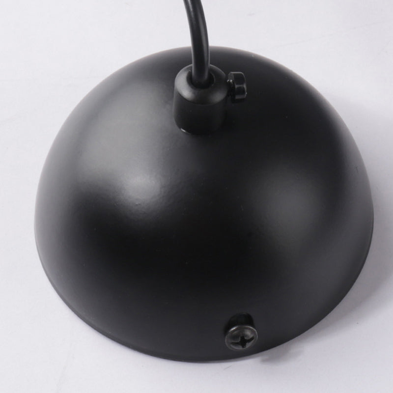 Geometry Shape Metal Hanging Lights Modern Style Hanging Light Fixtures in Black