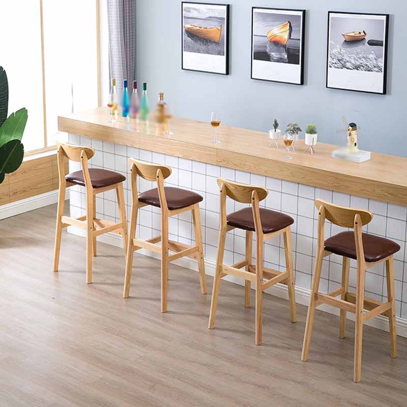 TITROLES DE BAR DE MADERA CONTAMPORARIA DEL PARTE DE LOS BARRES DE LOS BARROS DE LOS BRISTOL CON FUNIR Y BAJO BAJO