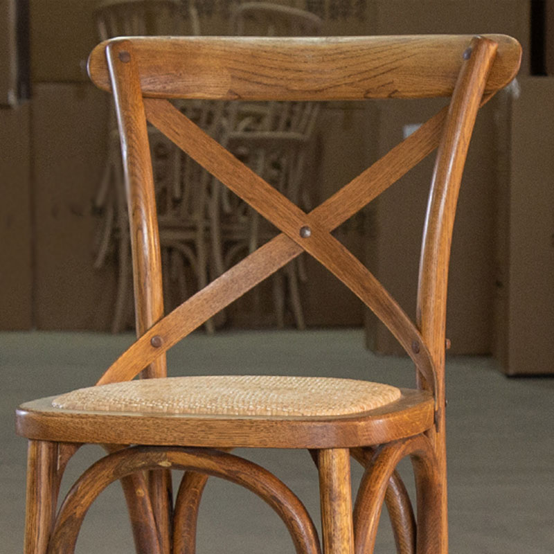 Contemporary Solid Wood Bar Stool Bristol Bar Stool with Wood Seat and Footrest