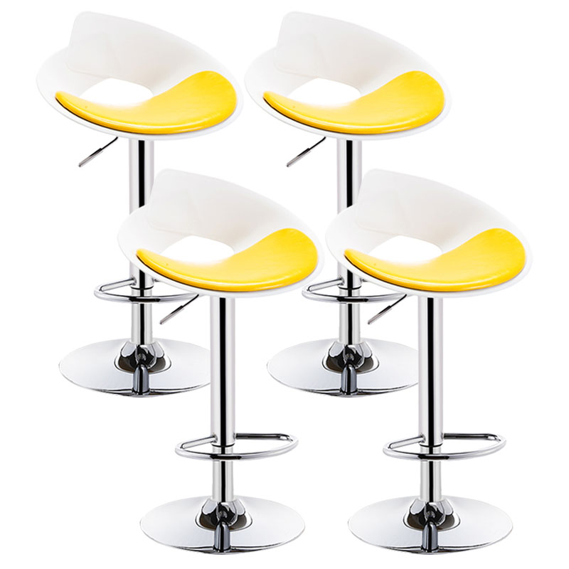 Taburete de bar con asientos de cuero de estilo nórdico, taburete de bar giratorio para interior