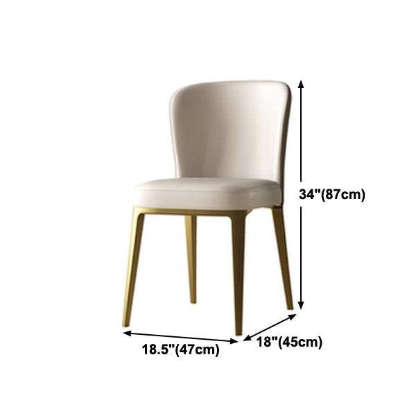 Luxury 1/3/4/5/6 Pieces Dining Set Sintered Stone Dining Table with Leather Chairs