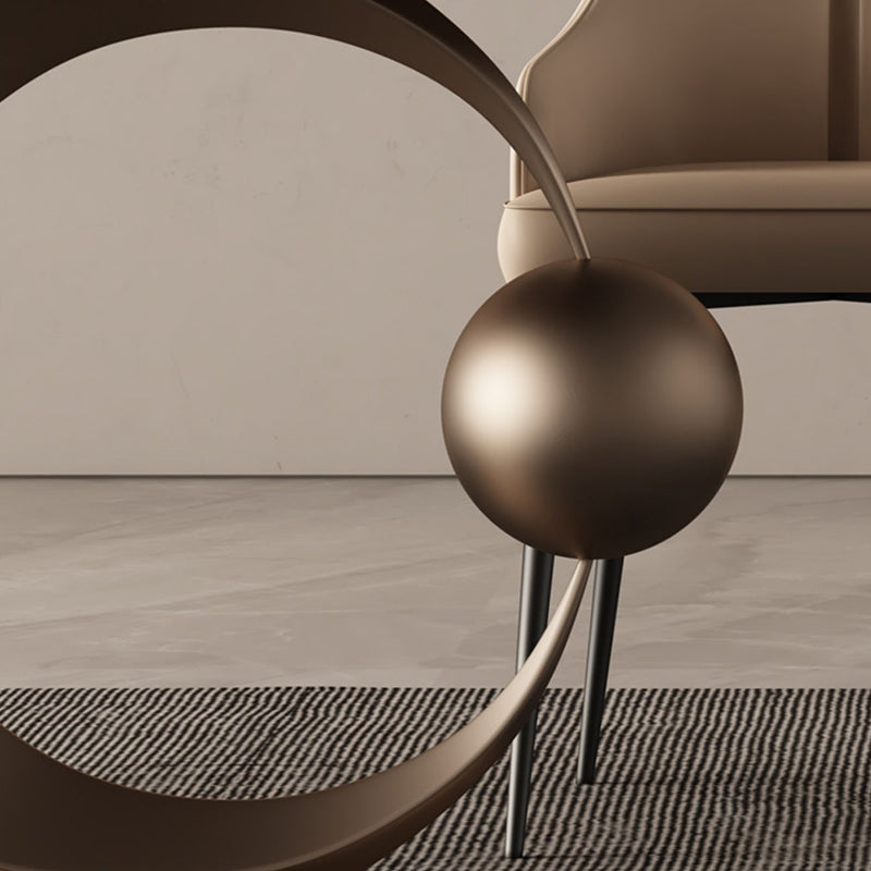 Luxury 1/4/5/7 Pieces Rectangle Dining Set Sintered Stone Dining Table with Leather Chairs