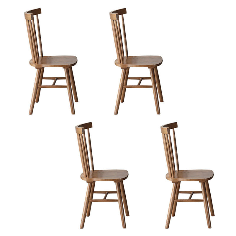 1/4/5 Pieces Solid Wood Table Set Rectangular Dining Chairs Set for Home