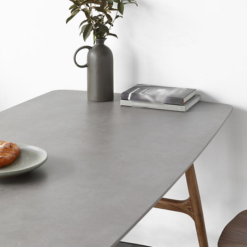 1/4/5 Pieces Solid Wood Table Set Rectangular Dining Chairs Set for Home