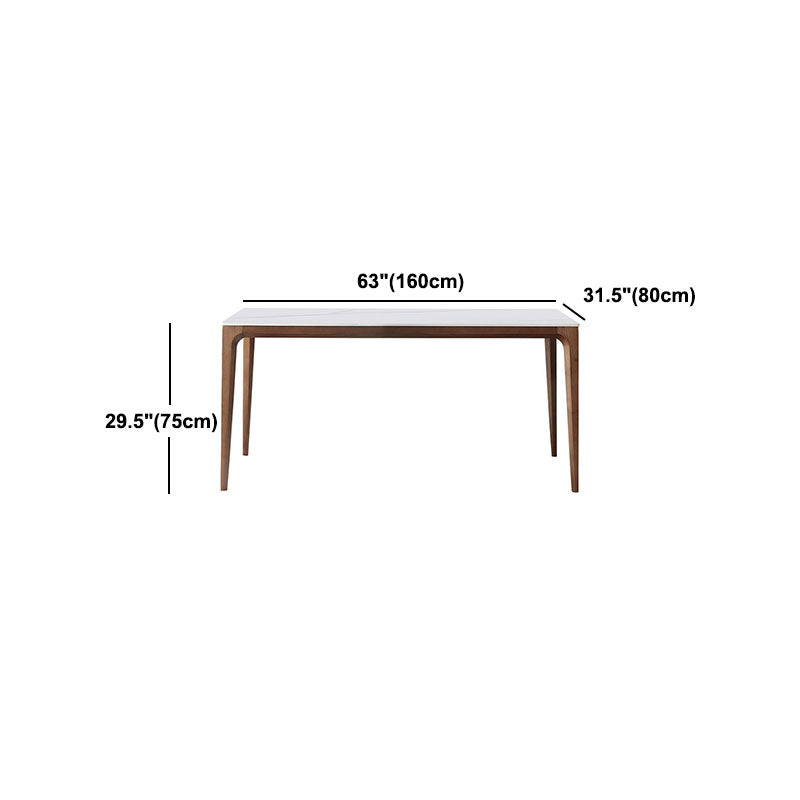 Minimalist 1/4/5/7 Pieces Sintered Stone Dining Room Set Dining Chairs Set for Kitchen