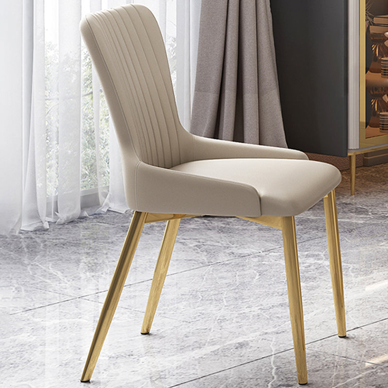 Glam 1/4/5/7 Pieces Rectangle Dining Table Set with Sintered Stone Scalable Dinette Set