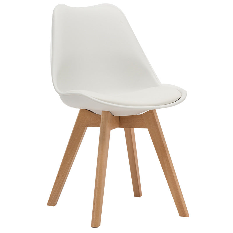 Sedia da cucina da pranzo in legno scandinavo sedia corda solida