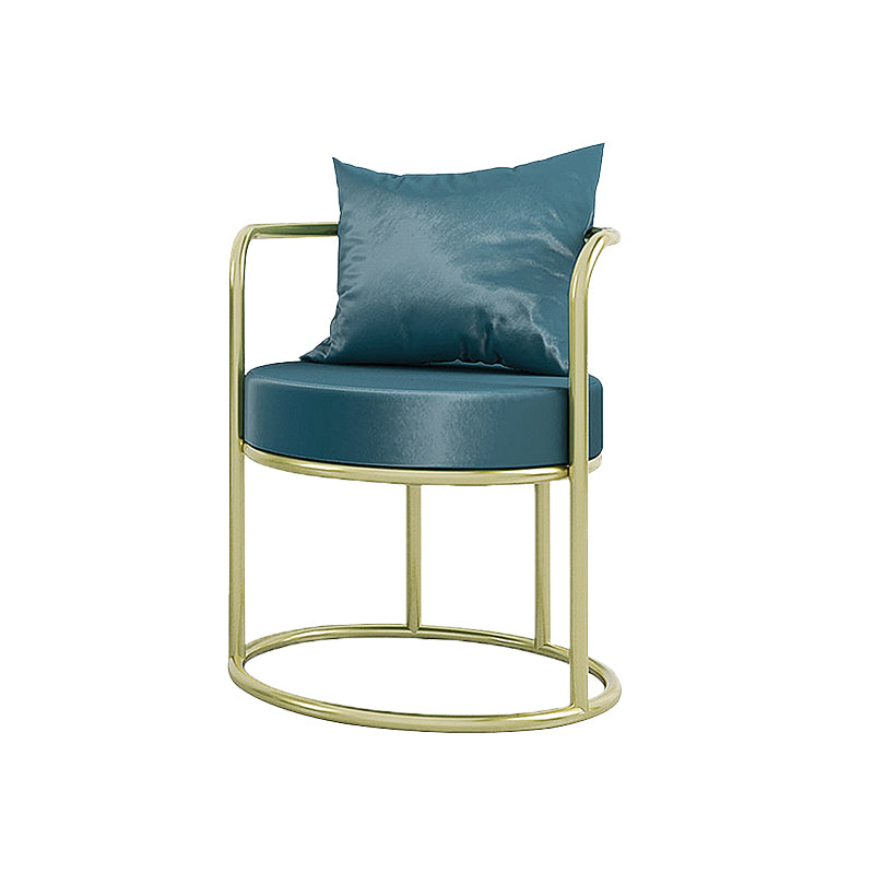 Nordic Style Metal Dining Room Chairs Velvet Dining Chair for Restaurant Use